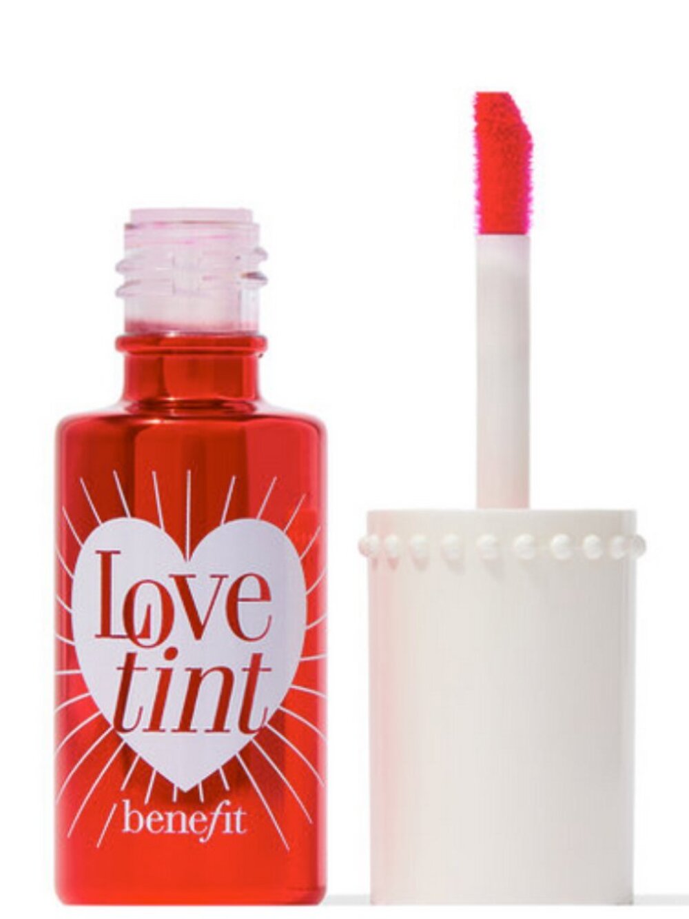 Benefit Lovetint Fiery-red tinted lip & cheek stain NEW